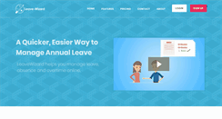 Desktop Screenshot of leavewizard.com